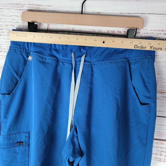 Figs Zamora Womens Size Large Joggers Technical Scrub Pants Blue W18SW2005 - Picture 6 of 10